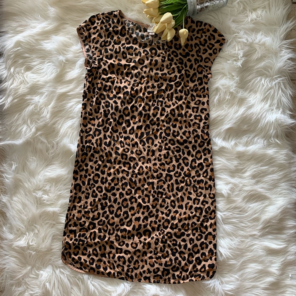 Merona Leopard smock dress